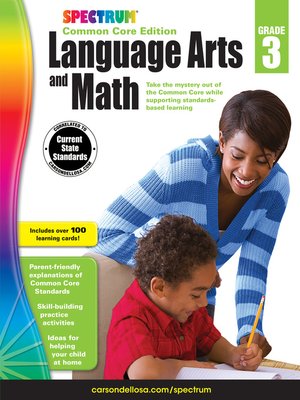 cover image of Spectrum Language Arts and Math, Grade 3: Common Core Edition